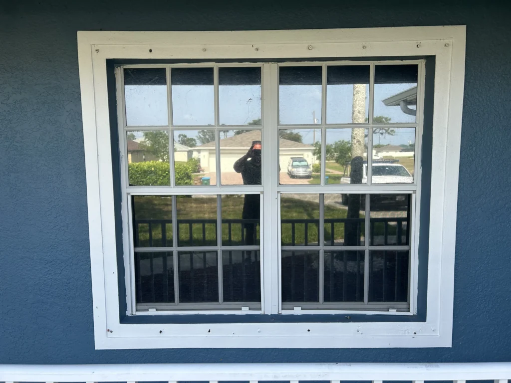 Before image of window installation project | Sun Control Aluminum & Remodeling