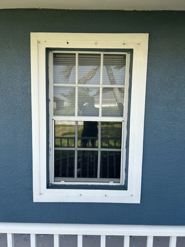 Before image of window requiring update | Sun Control Aluminum & Remodeling