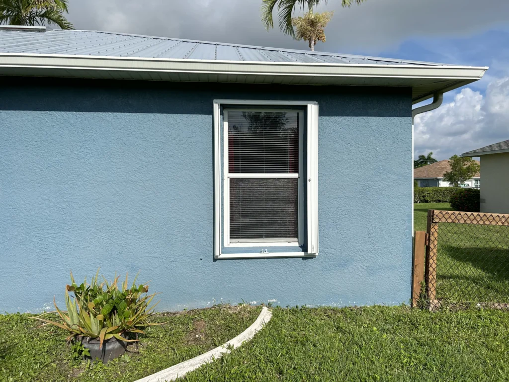 After installation of accordion shutters for storm resistance and energy-efficiency in Southwest Florida | Sun Control Aluminum & Remodeling